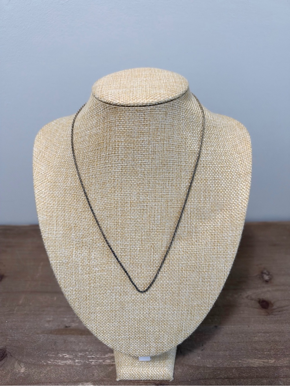 925 Italy Sterling Silver Rope Chain Necklace 19.75” Vintage
